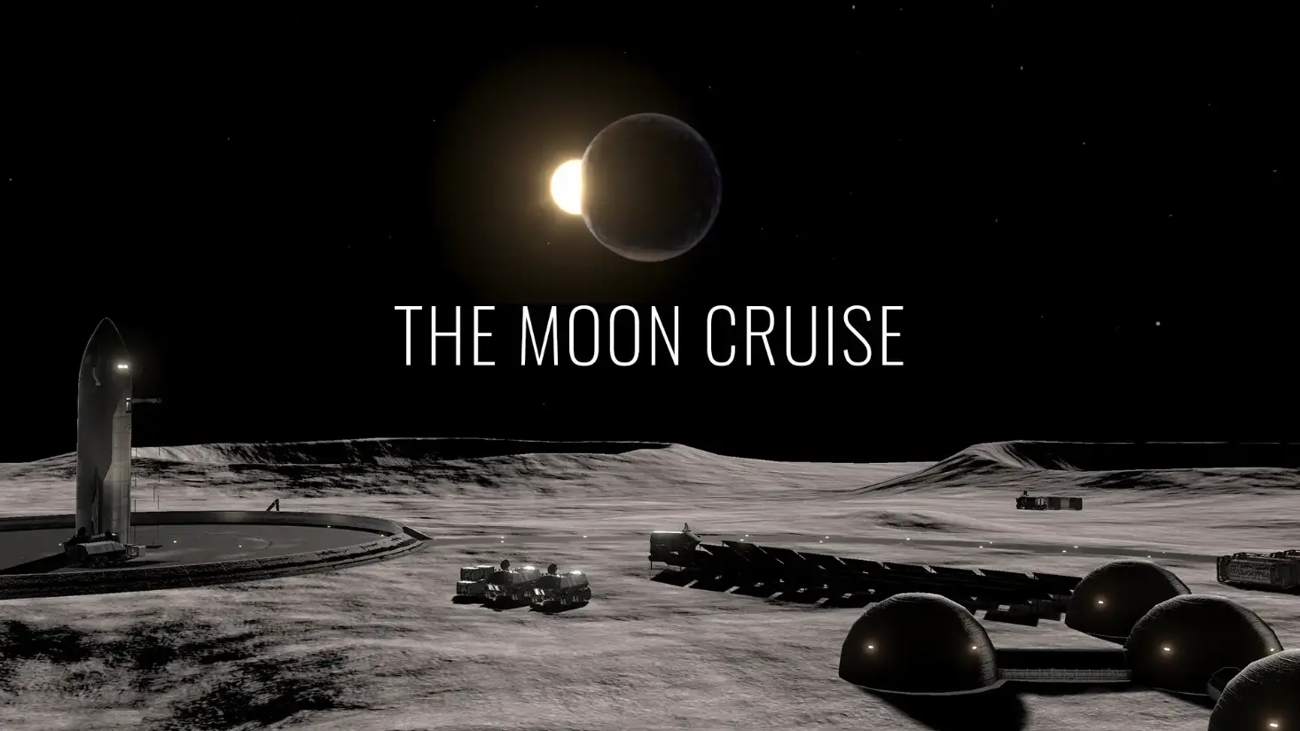 『THE MOON CRUISE』の制作パートナーとして、VR宇宙旅行体験コンテンツを共同開発